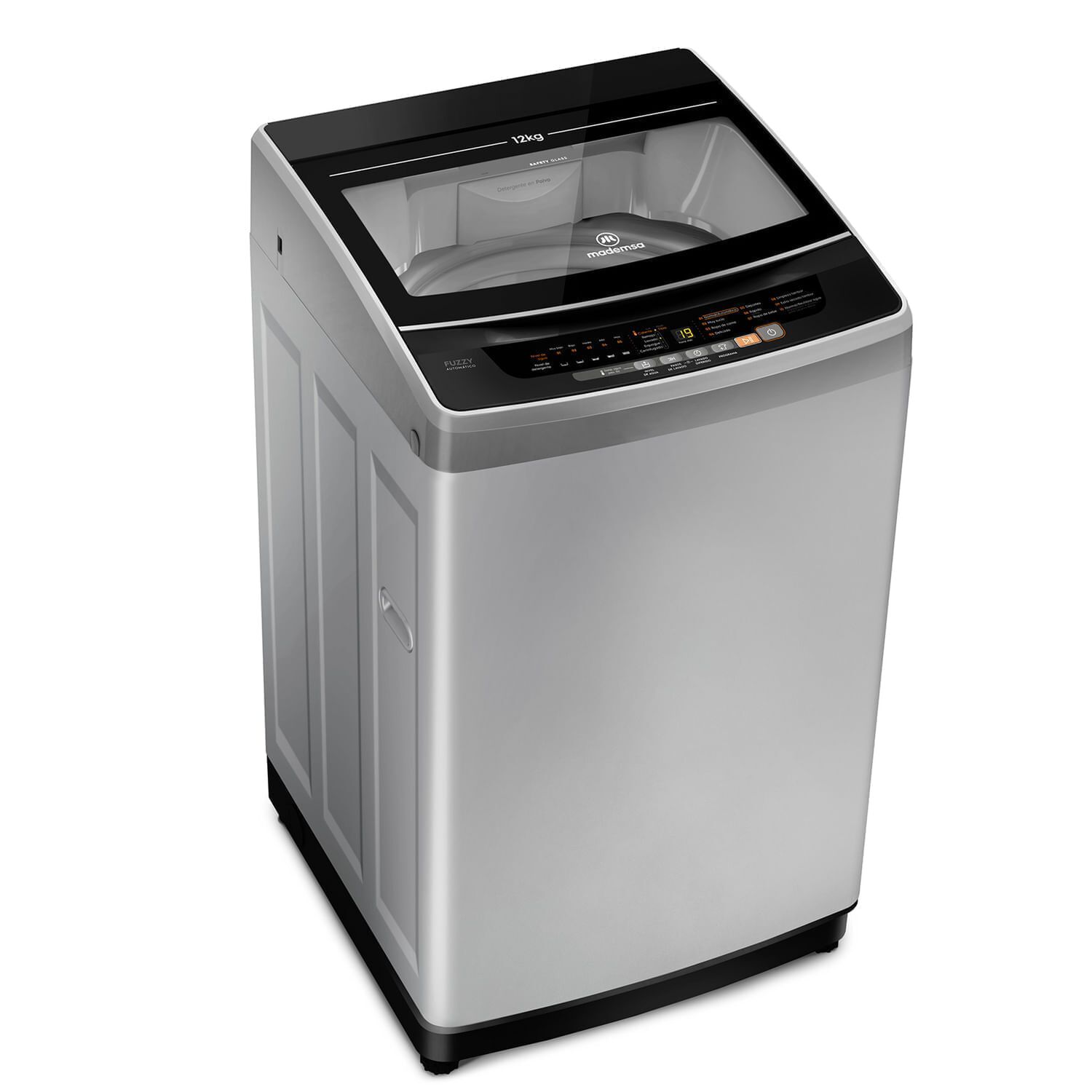 Lavadora Autom&aacute;tica 12kg Fuzzy Autom&aacute;tico 12 Szg Gris image number 3.0