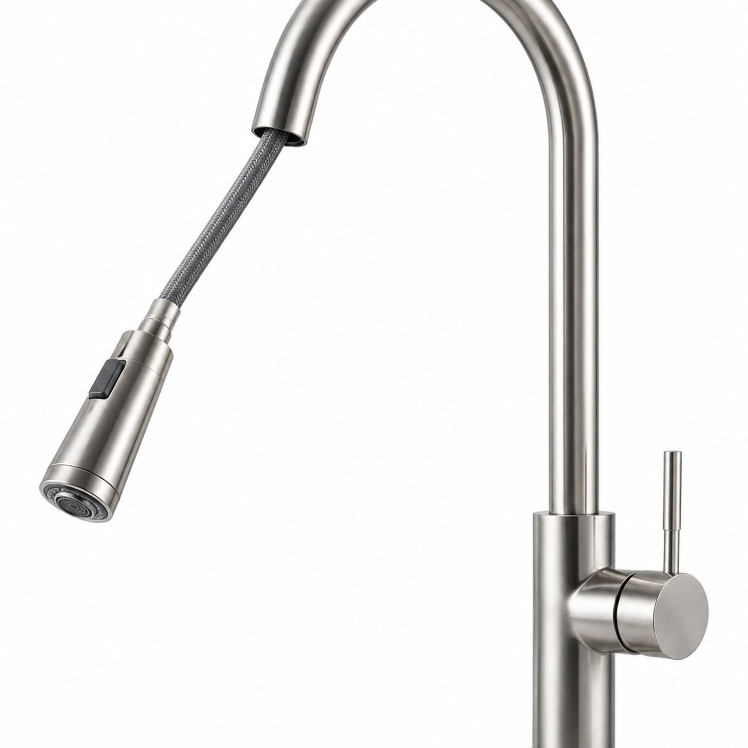 Monomando Llave Grifo Extraible Para Lavaplatos Modelo Modern Inox Marca Taumm Color Acero Inox image number 2.0