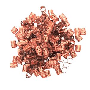 Pack De 80 Cuentas O Anillos Para Trenzas O Bisuteria