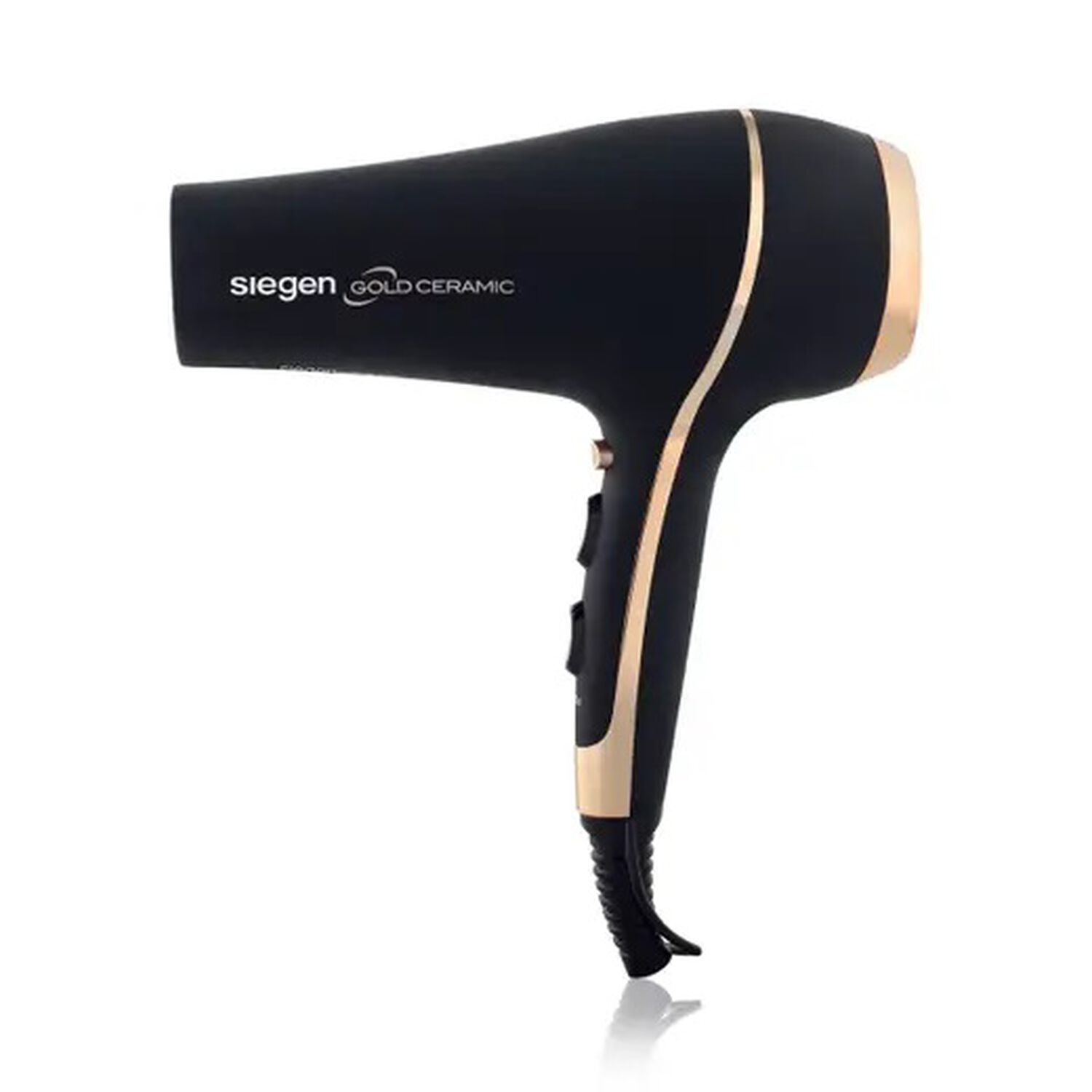 Secador De Pelo Siegen Sg-3035 Negro 2niv Coolshoot Tourmalina Ion 2400w image number 2.0