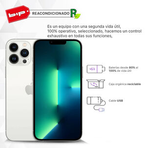 Iphone 13pro Silver 512gb - Reacondicionado Grado A
