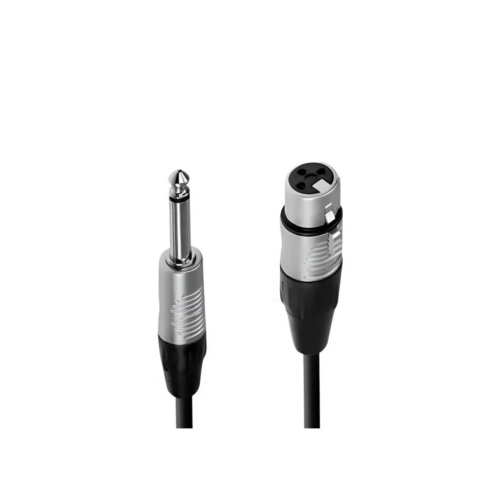 Micr&oacute;fono Multimedia Xlr A Jack 6.3mm Cable 4.5 Metros Dm24k image number 4.0