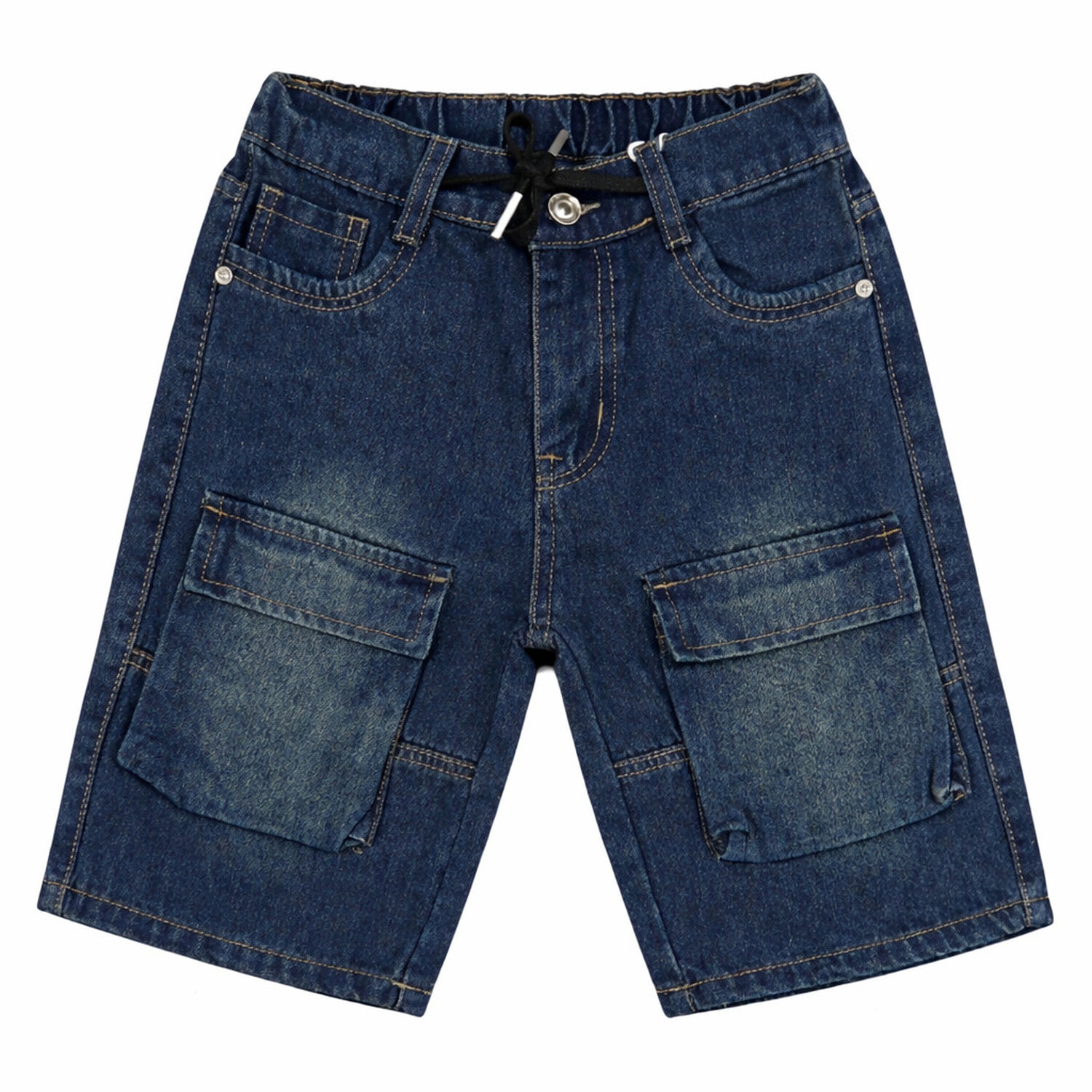 Short Cargo Ni&ntilde;o Con Bolsillos C&oacute;modo Verano image number 1.0