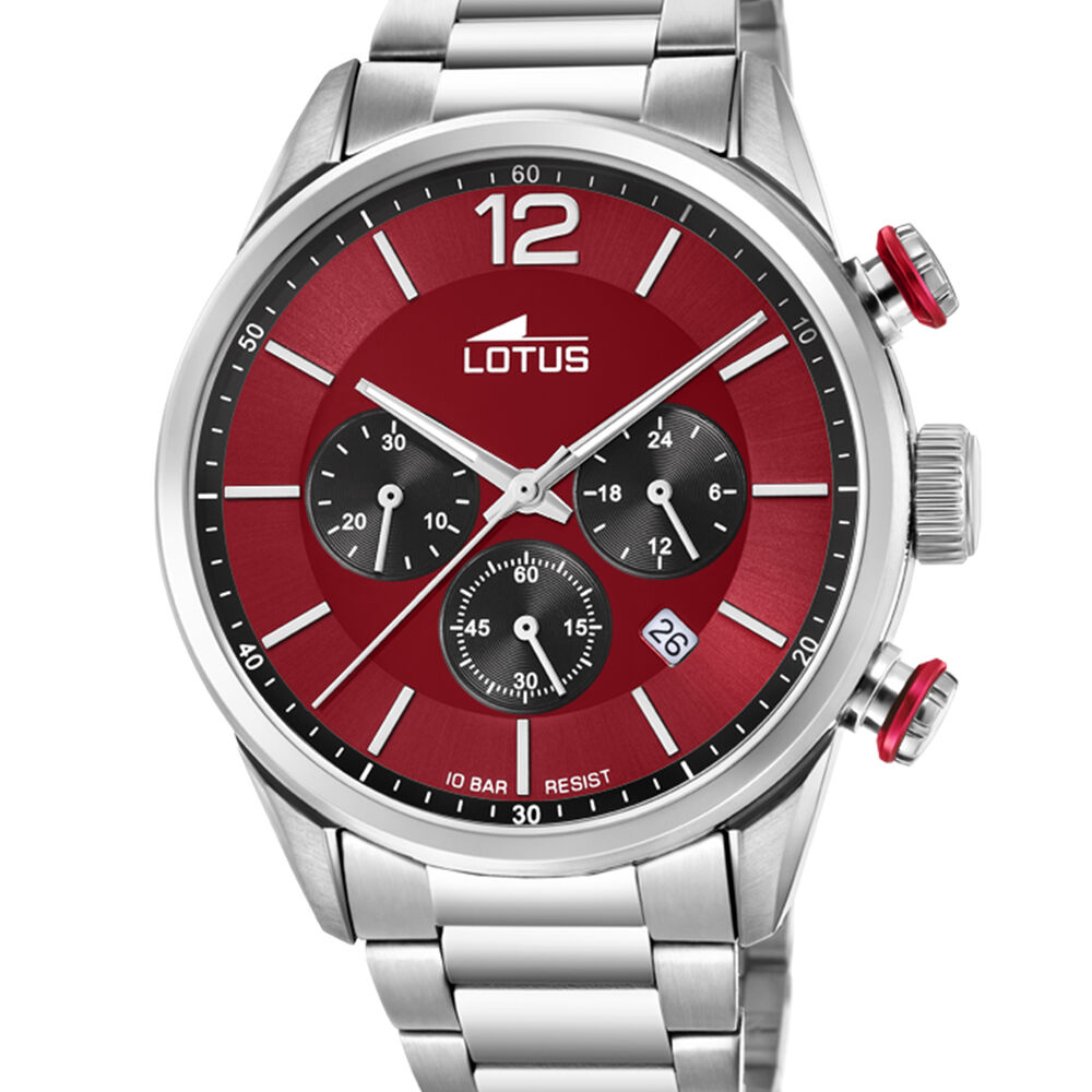 Reloj 18688/5 Lotus Rojo Hombre Chrono image number 0.0