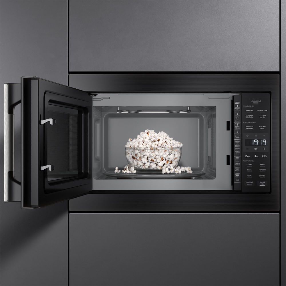 Microondas Empotrable 32 Litros Digital Grill Me3bp Negro image number 8.0