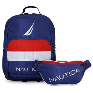 Mochila Pólux + Banano Kappa Azul Nautica