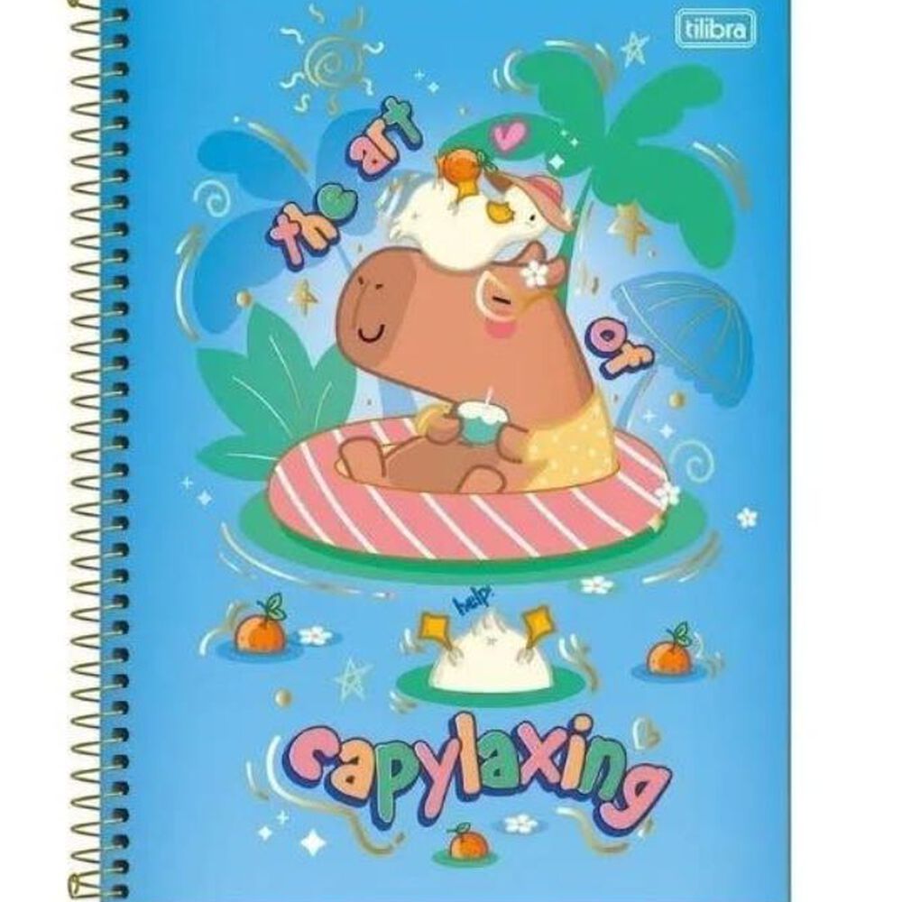 Cuaderno Top Capyclub 120hj Tilibra image number 0.0