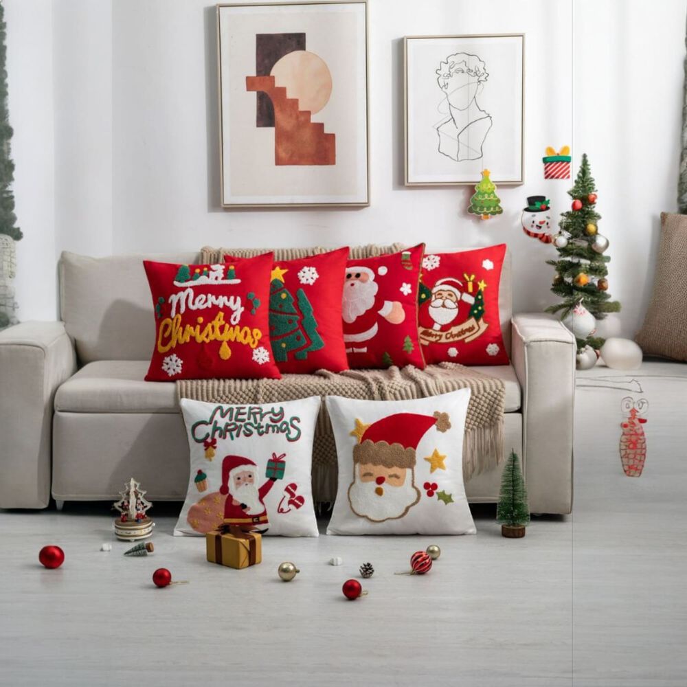 Funda + Cojin De Navidad Medida 45x45cm Estampado Navide&ntilde;o image number 2.0