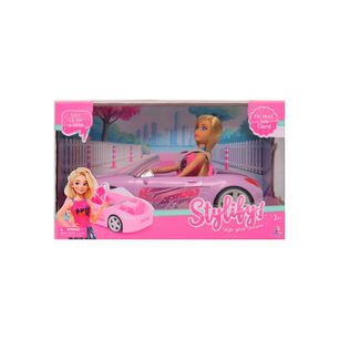 Mu&ntilde;eca Fashion 31 Cm En Auto Happyline