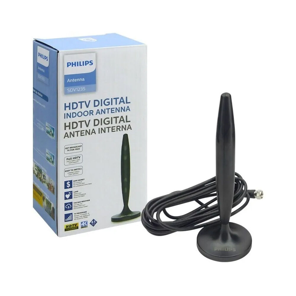 Antena Philips Sdv1230 Hdtv Indoor 180 Grados Pedestal image number 5.0