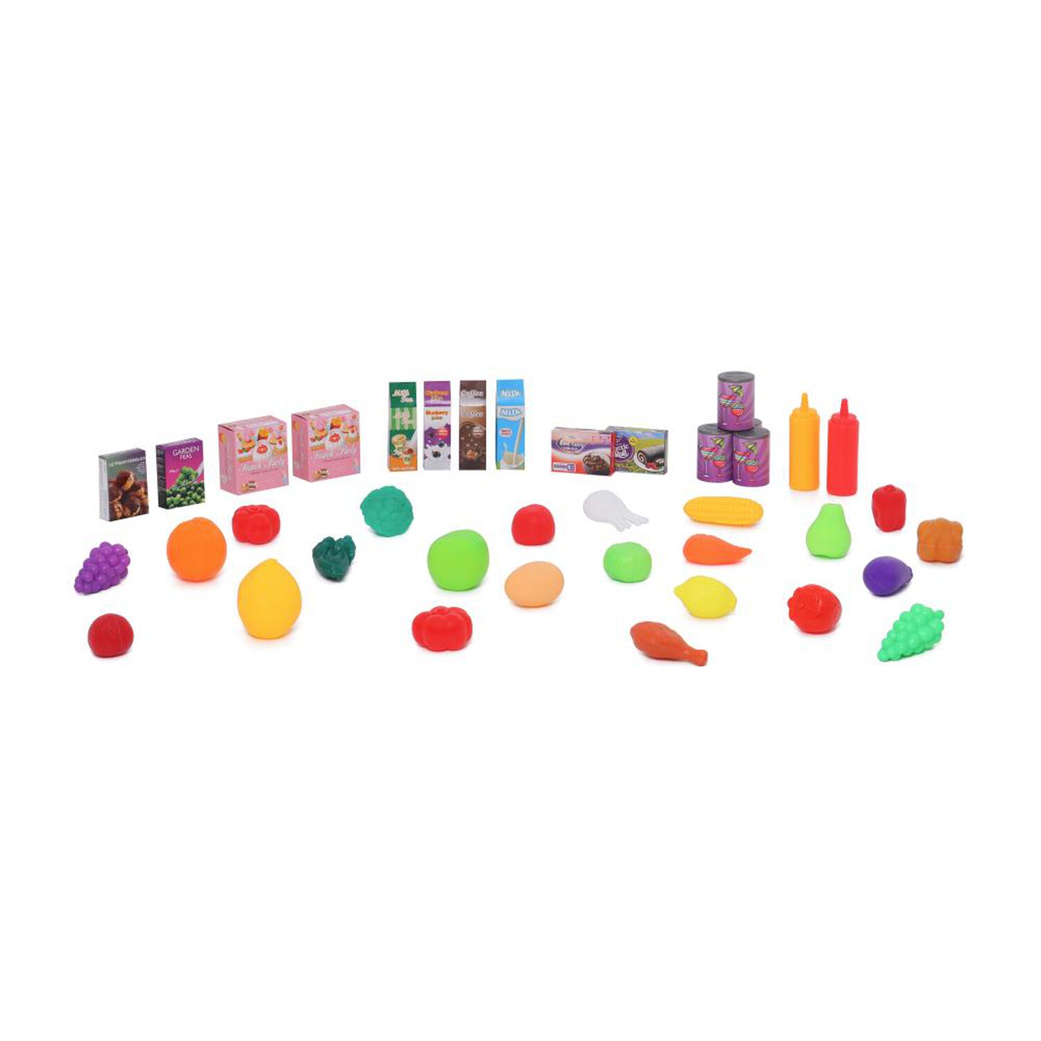Set Mini Comida Happy Line 46 Pzas En Caja Almacenamiento image number 2.0