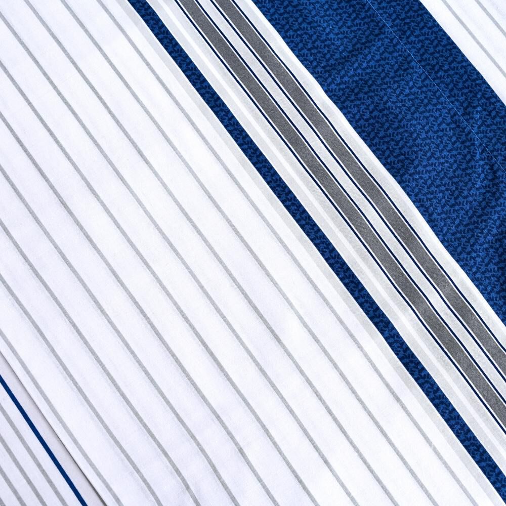 Juego De S&aacute;banas American Family Marino Piedra / 1.5 Plazas / 144 Hilos image number 2.0