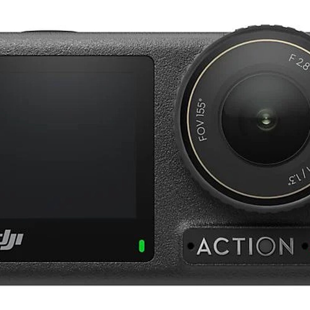 Dji Osmo Action 4 Adventure Combo C&aacute;mara Deportiva 4k, Sumergible Hasta 18 M, 2 Pantallas T&aacute;ctiles, Negro image number 0.0
