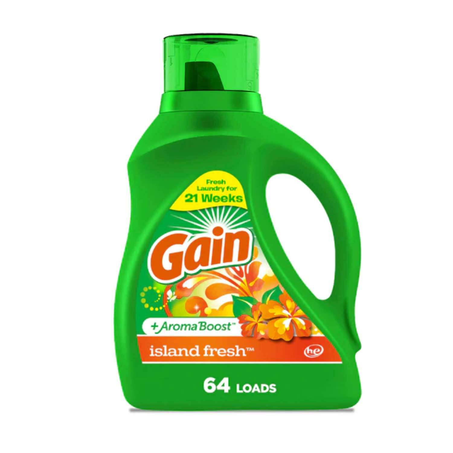 Detergente De Ropa Concentrado L&iacute;quido Island 2.72lts (64 Lavados) - Gain image number 0.0