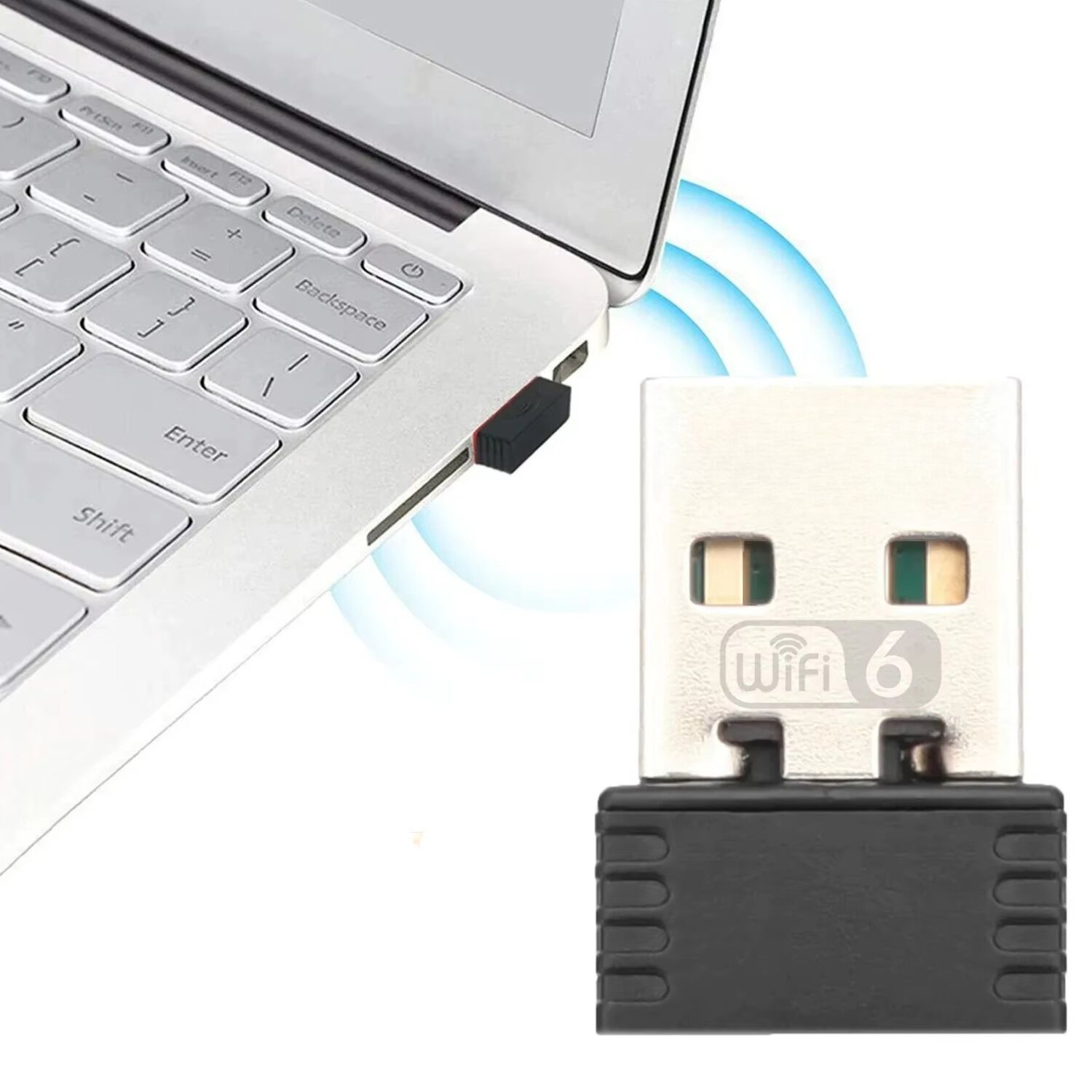 Adaptador De Red Wifi 6g Usb High Speed - Ultra Compacto image number 5.0