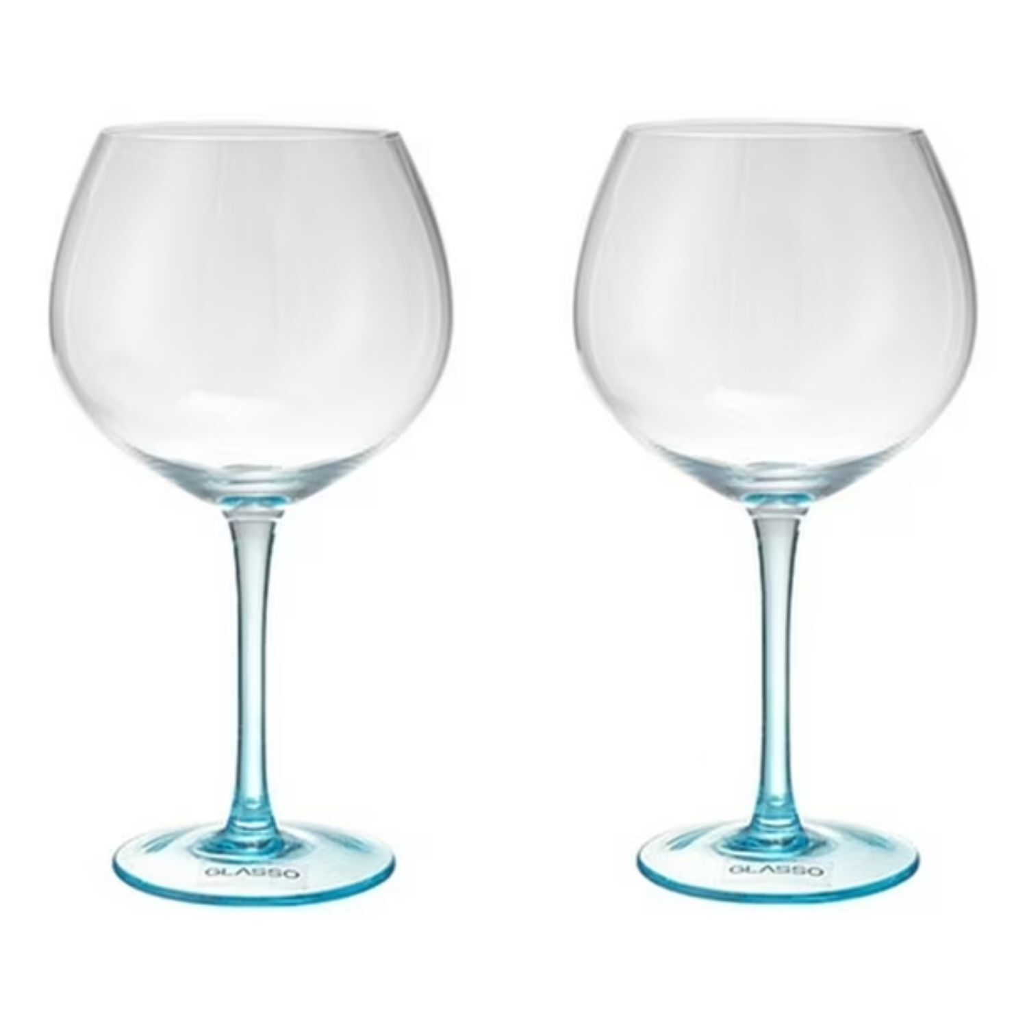 Set 2 Copas Aperitivo Cristal Celeste 640ml Cocktail Glasso image number 0.0
