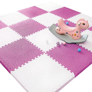 Piso De Goma Eva Bebé Alfombra Babynest 10mm 60x60cm Set X8 - Ryb