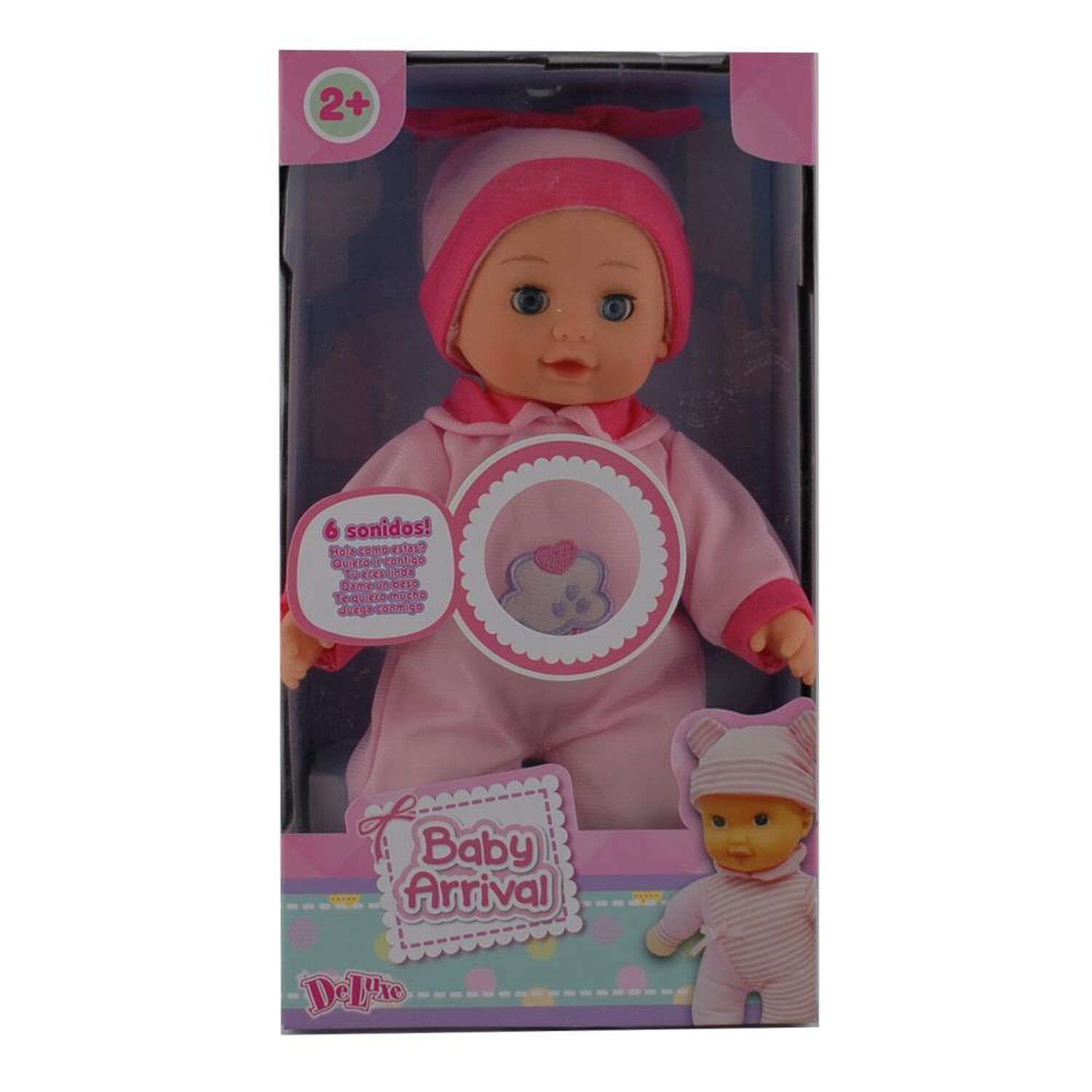 Mu&ntilde;eca My Baby With 6 Sounds De Luxe / 31 Cm image number 0.0