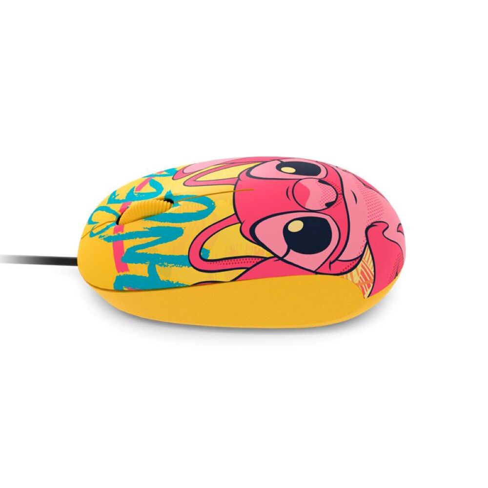 Mouse Xtech Disney Stitch Wired 1200dpi Amarillo image number 2.0