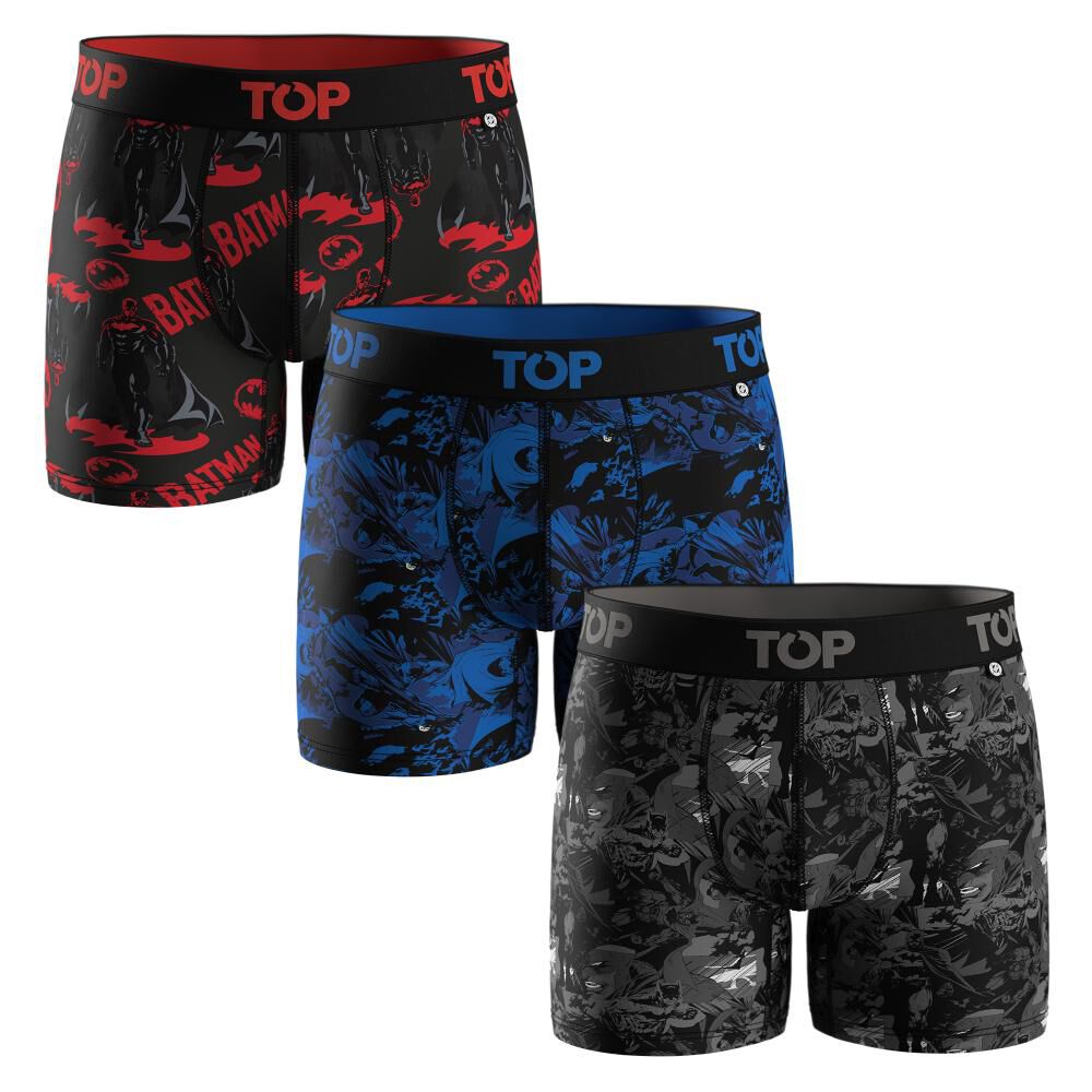 Pack 3 Boxer Algodón Dcomics Top image number 0.0