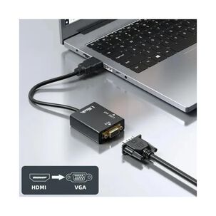Adaptador De Video Hdmi A Vga Negro Ulink