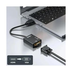 Adaptador De Video Hdmi A Vga Negro Ulink