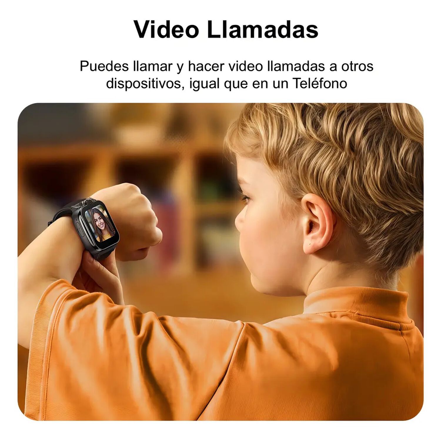 Hoco Y104 Smart Watch Reloj Inteligente Para Ni&ntilde;os 4g Gps - Azul image number 6.0