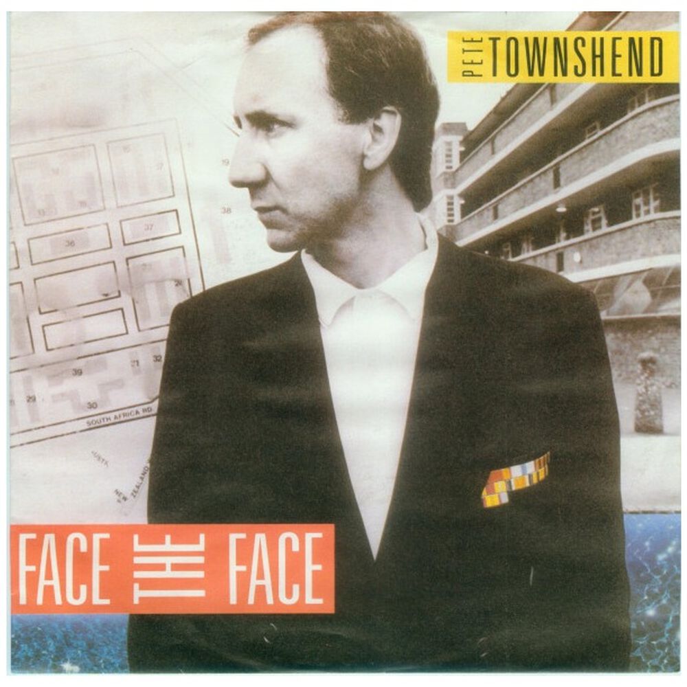 Pete Townshend - Face The Face | 7'' Single Vinilo Usado image number 0.0