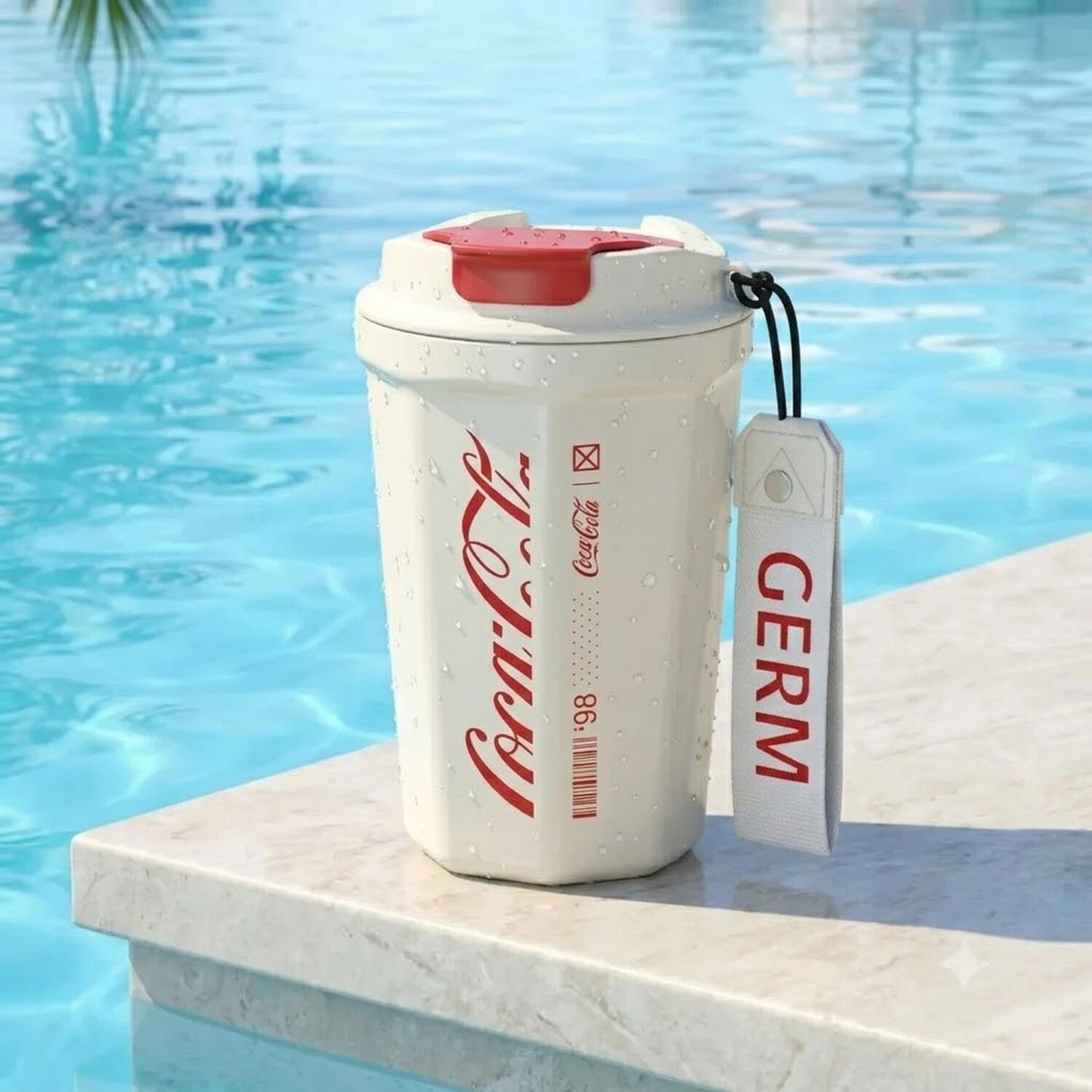 Vaso Termico Mug Germ Coca-cola Acero Inoxidable 390ml White image number 9.0