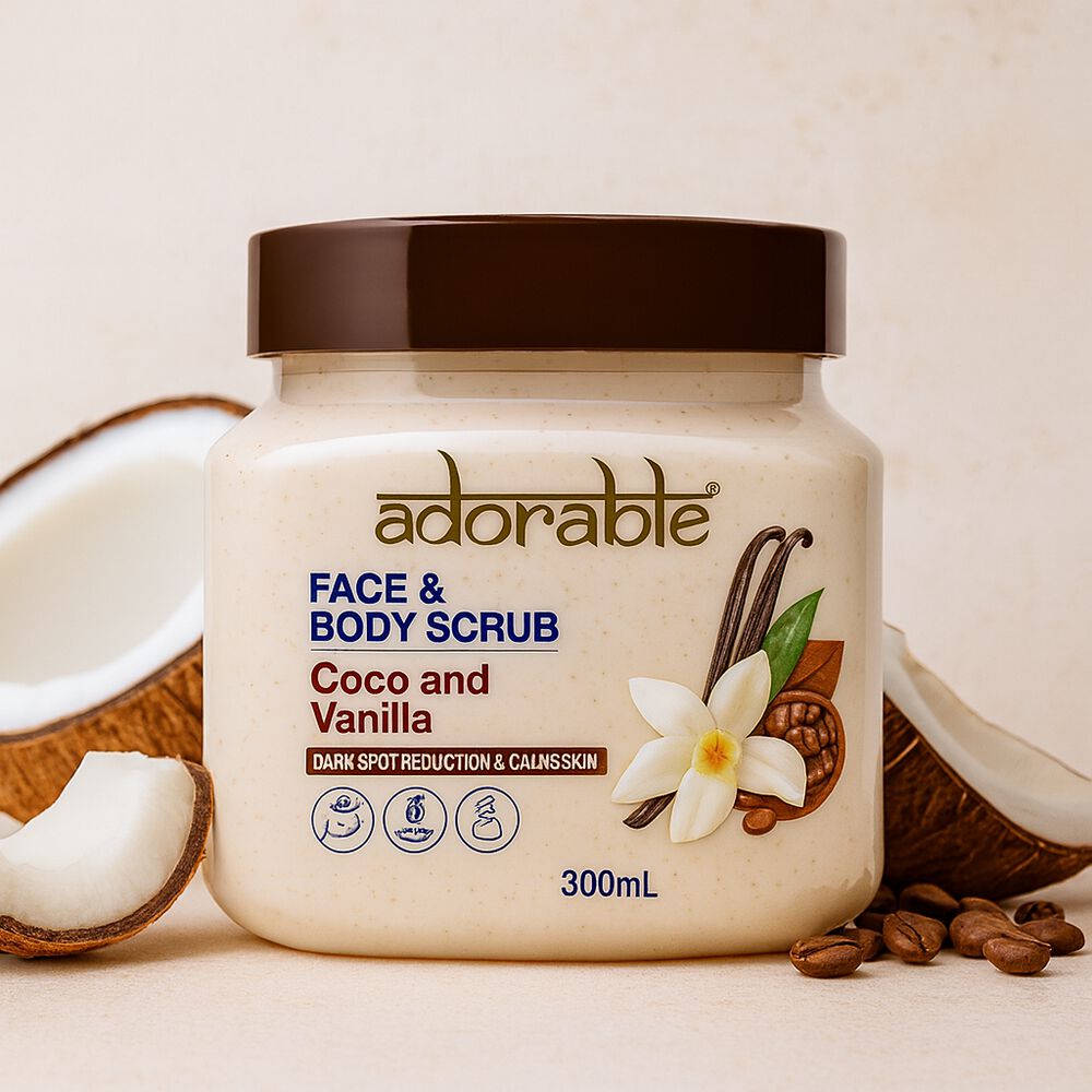 Adorable Exfoliante Coco & Vainilla 300 Ml image number 1.0