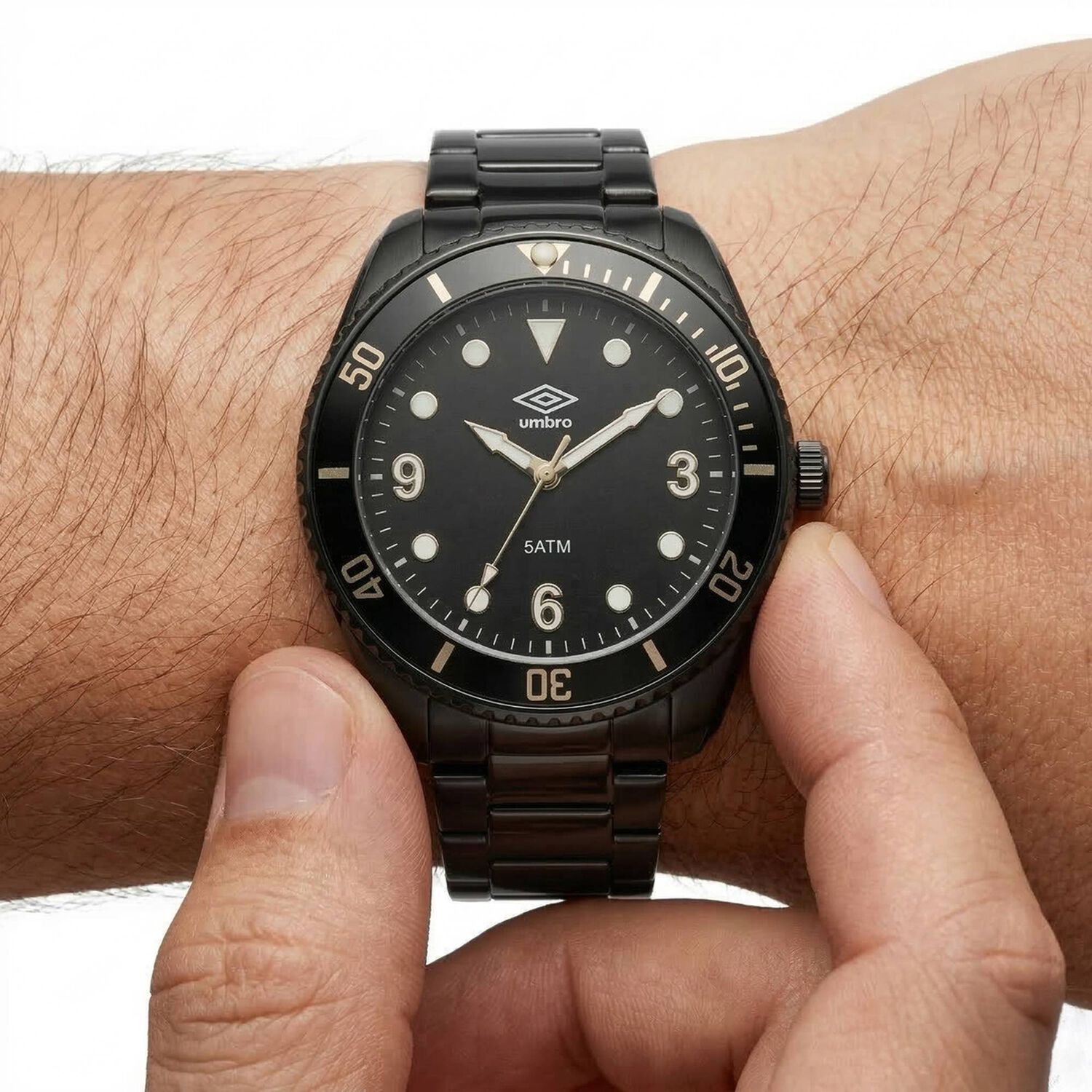 Reloj An&aacute;logo Hombre Umbro Plus Negro Umbp-1500-137 image number 3.0