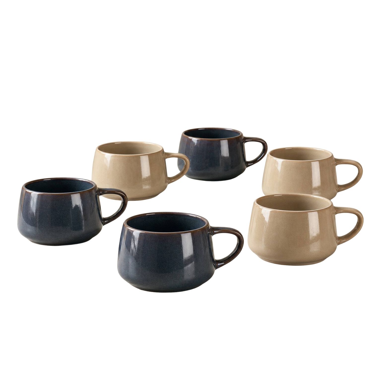 Set 6 Tazas Mug Cer&aacute;mica Taipei 470 Ml - Surtido 2 Modelos image number 0.0