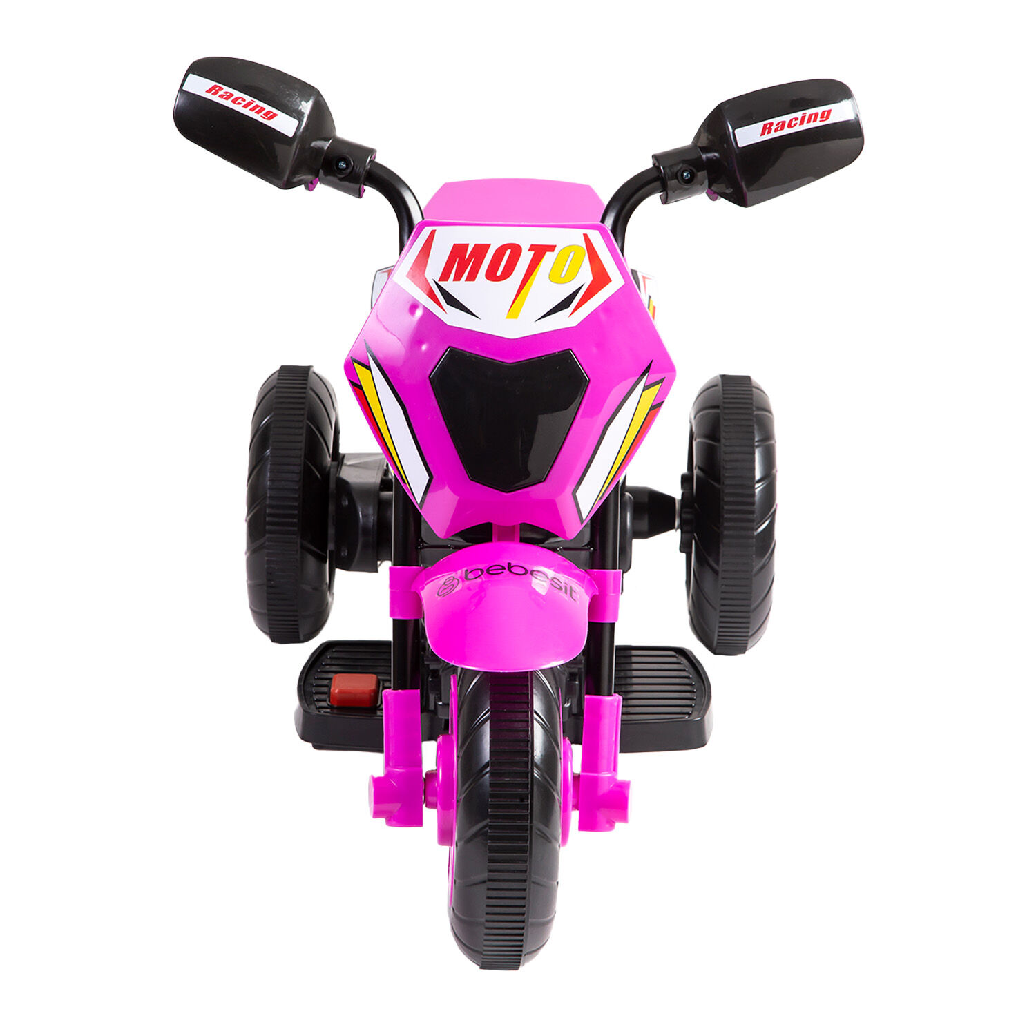 Moto El&eacute;ctrica Cross Rosa Bebesit image number 2.0
