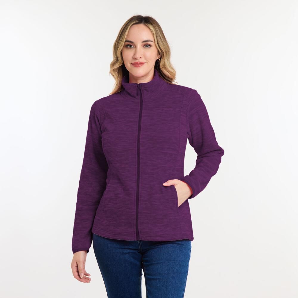 Polerón Básico Melange Cuello Redondo Mujer Geeps image number 0.0