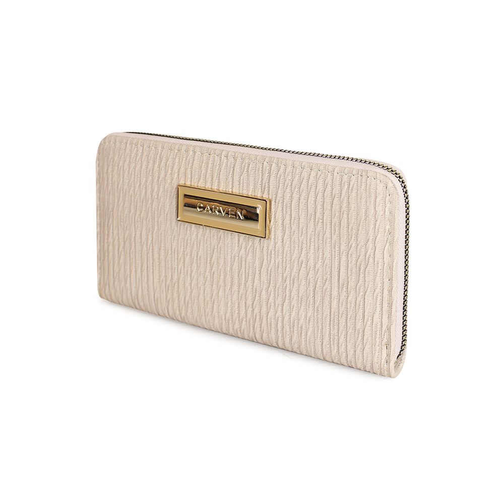 Billetera Mujer Abby Beige Carven image number 1.0