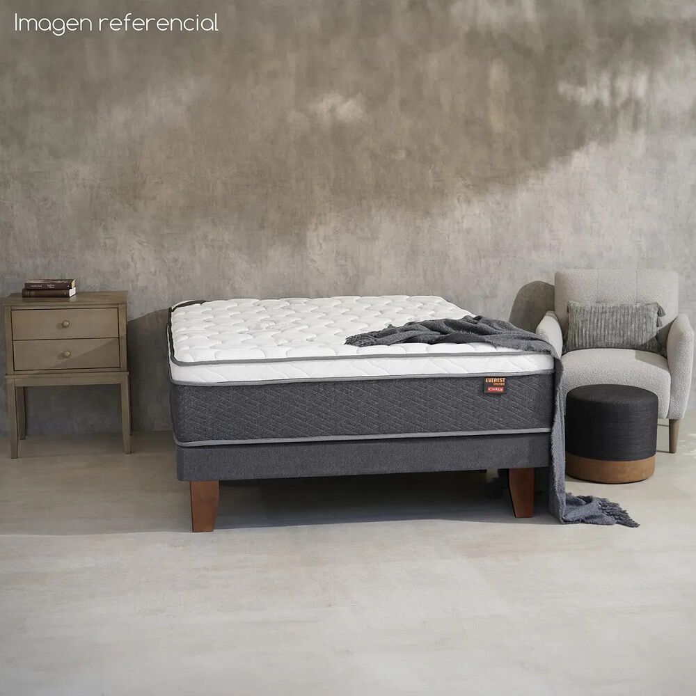 Cama Europea Celta Everest King 180200 Cm Base Dividida image number 2.0