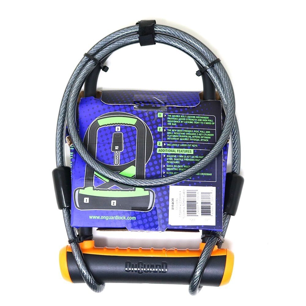 Candado Bicicleta Onguard U-lock Neon Con Cable image number 10.0