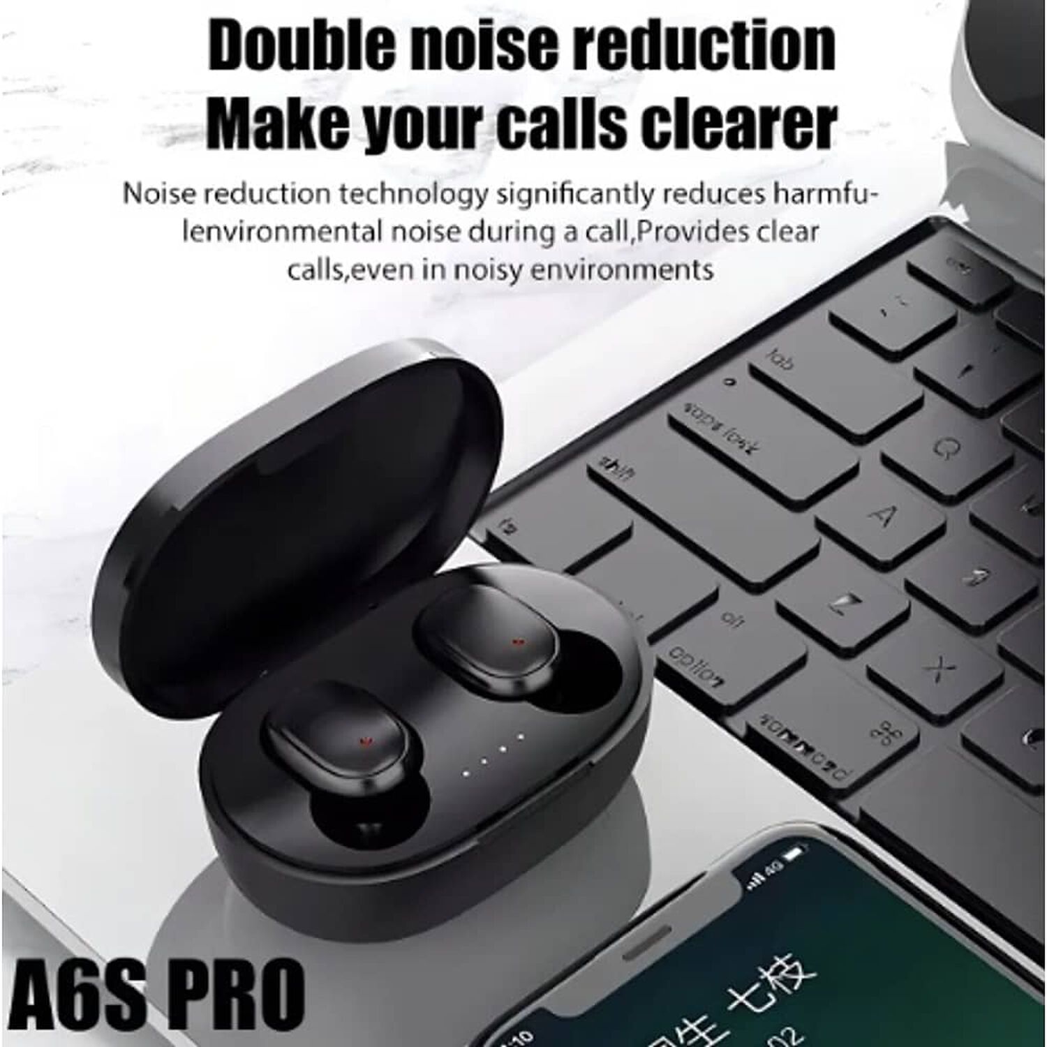 Aud&iacute;fonos In-ear Inal&aacute;mbricos In-ear Negro image number 3.0
