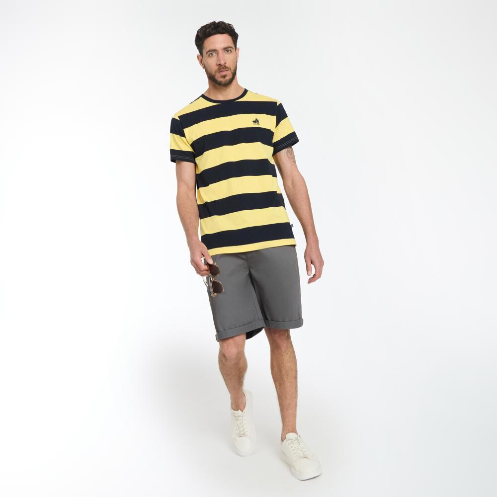 Polera Regular Manga Corta Cuello Redondo Hombre The King's Polo Club image number 1.0