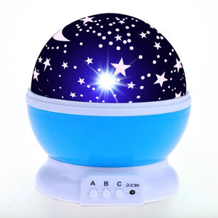 Proyector Espantacuco De Cielo Estrellado Luz Led Color Azul