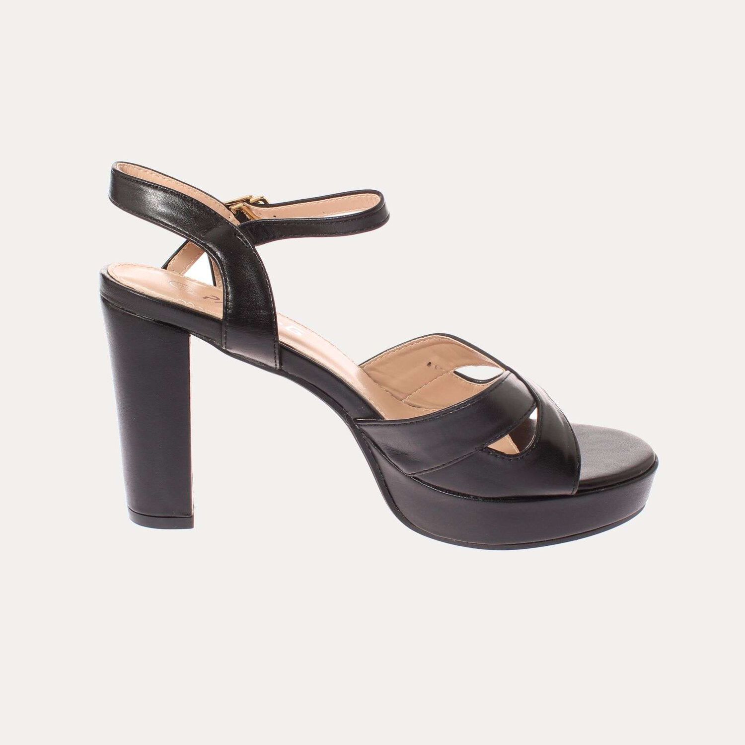 Sandalia Plataforma Negro Pand-g Art. 5pg23631black image number 2.0
