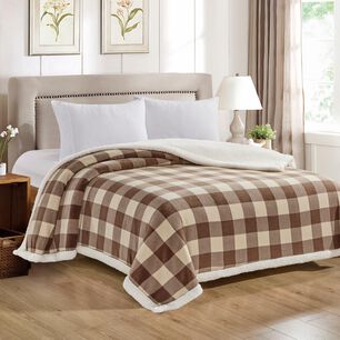 Frazada Casaideal Vichy / 2 Plazas
