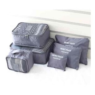Set 6 Organizadores De Equipaje De Viaje Bolsa Ropa Interior