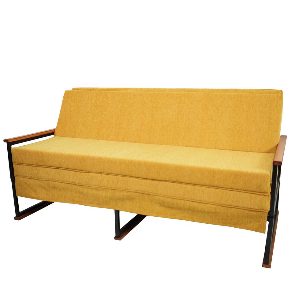 Futon Folk 2.0 Plazas " Mostaza" image number 0.0