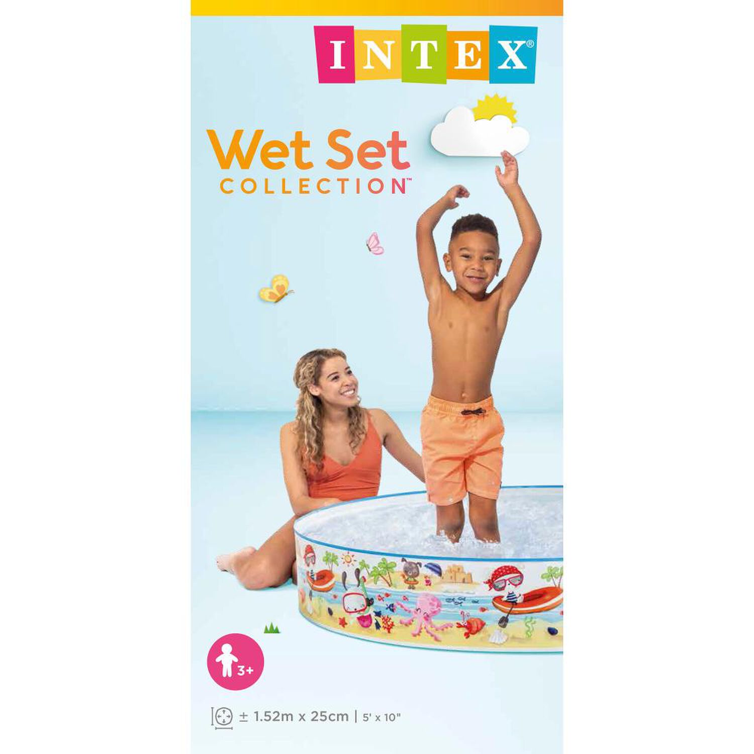 Piscina Redonda Rigida Beach Intex / 152x25cm / 443 Lts image number 0.0