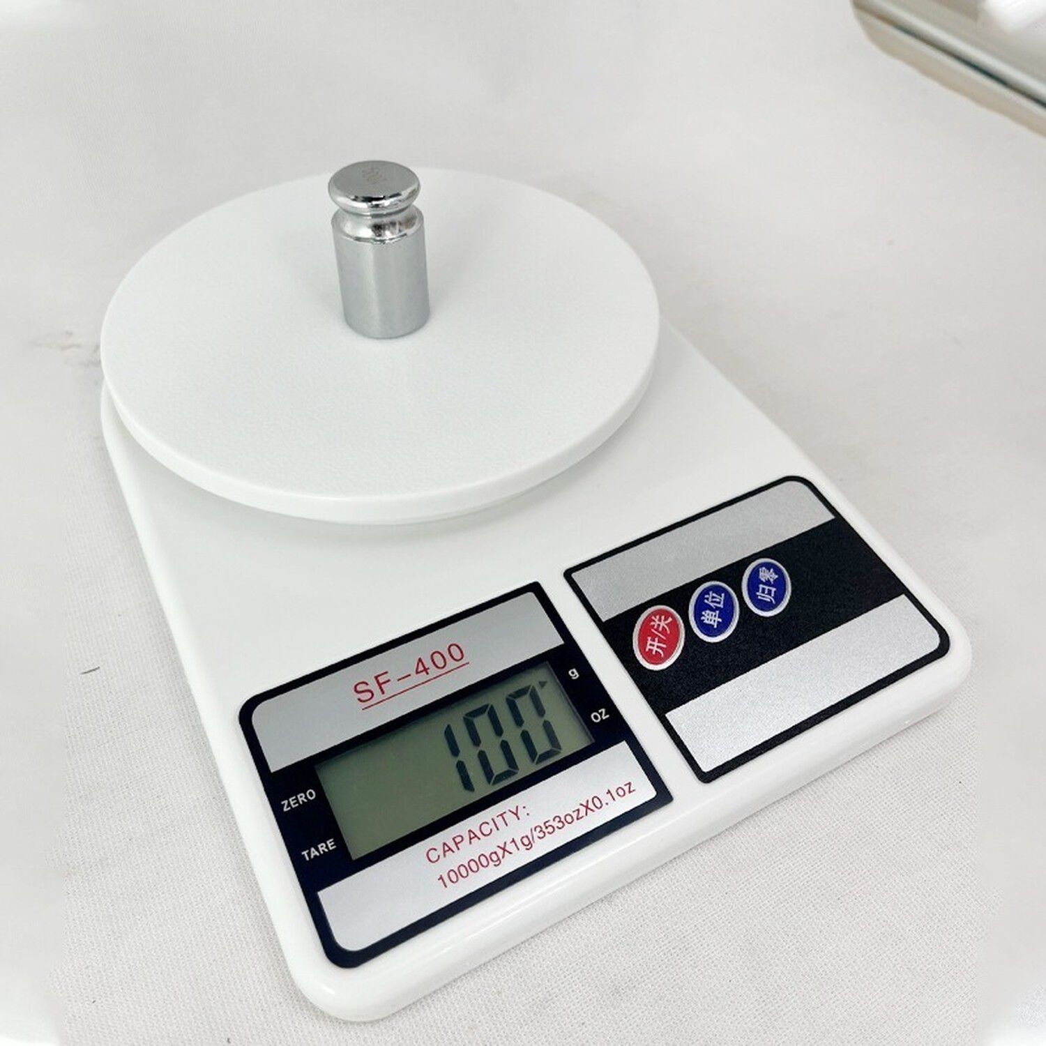 Balanza Digital Cocina 10kg Precisi&oacute;n 0.1g Ideal Mercado image number 1.0