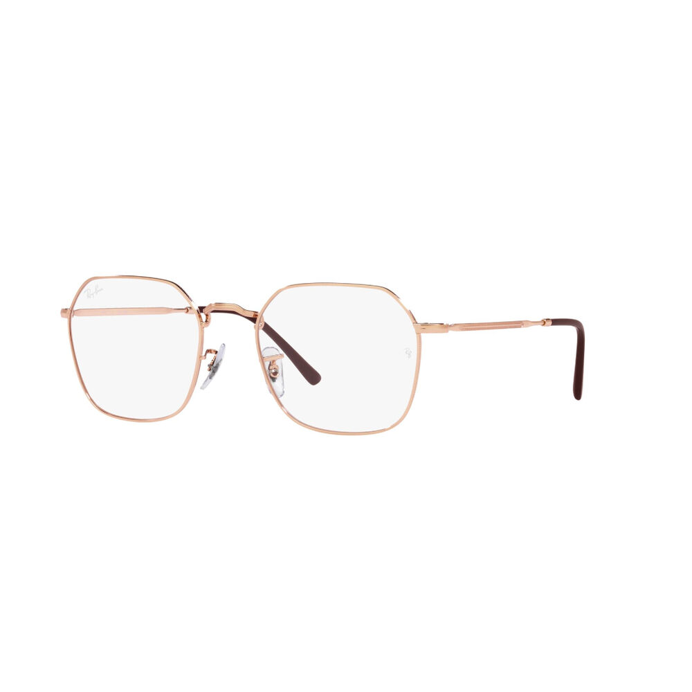 Lentes Ópticos Jim Oro Rosa Ray-ban Optical image number 1.0