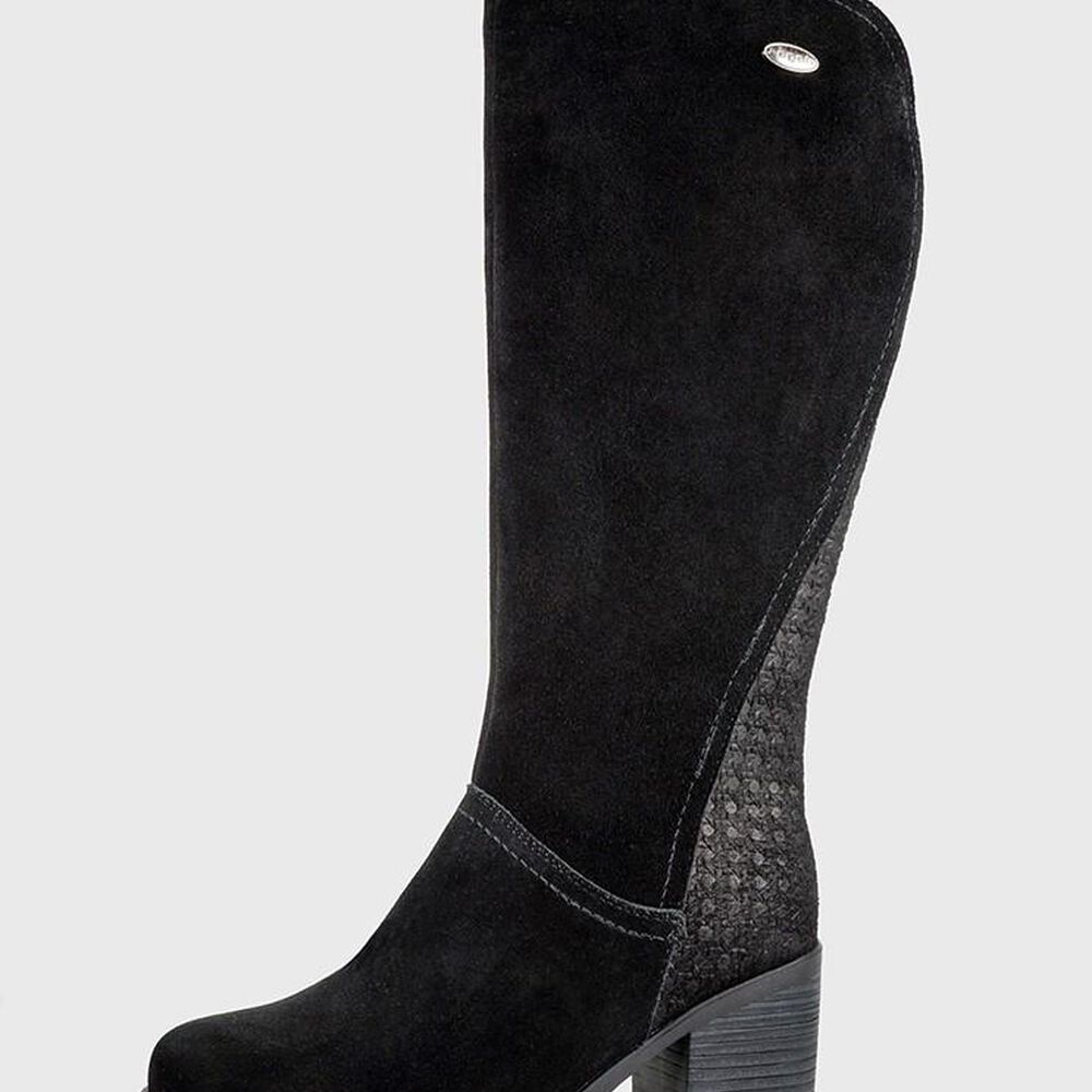 Bota Cuero Antiopa Negro image number 0.0