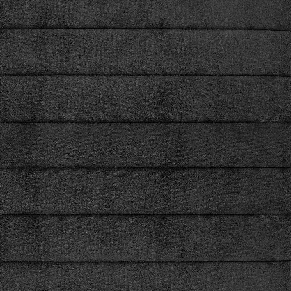 Alfombra De Ba&ntilde;o Nautica Home 50x80cm Coralina Ultra Suave Negro image number 3.0