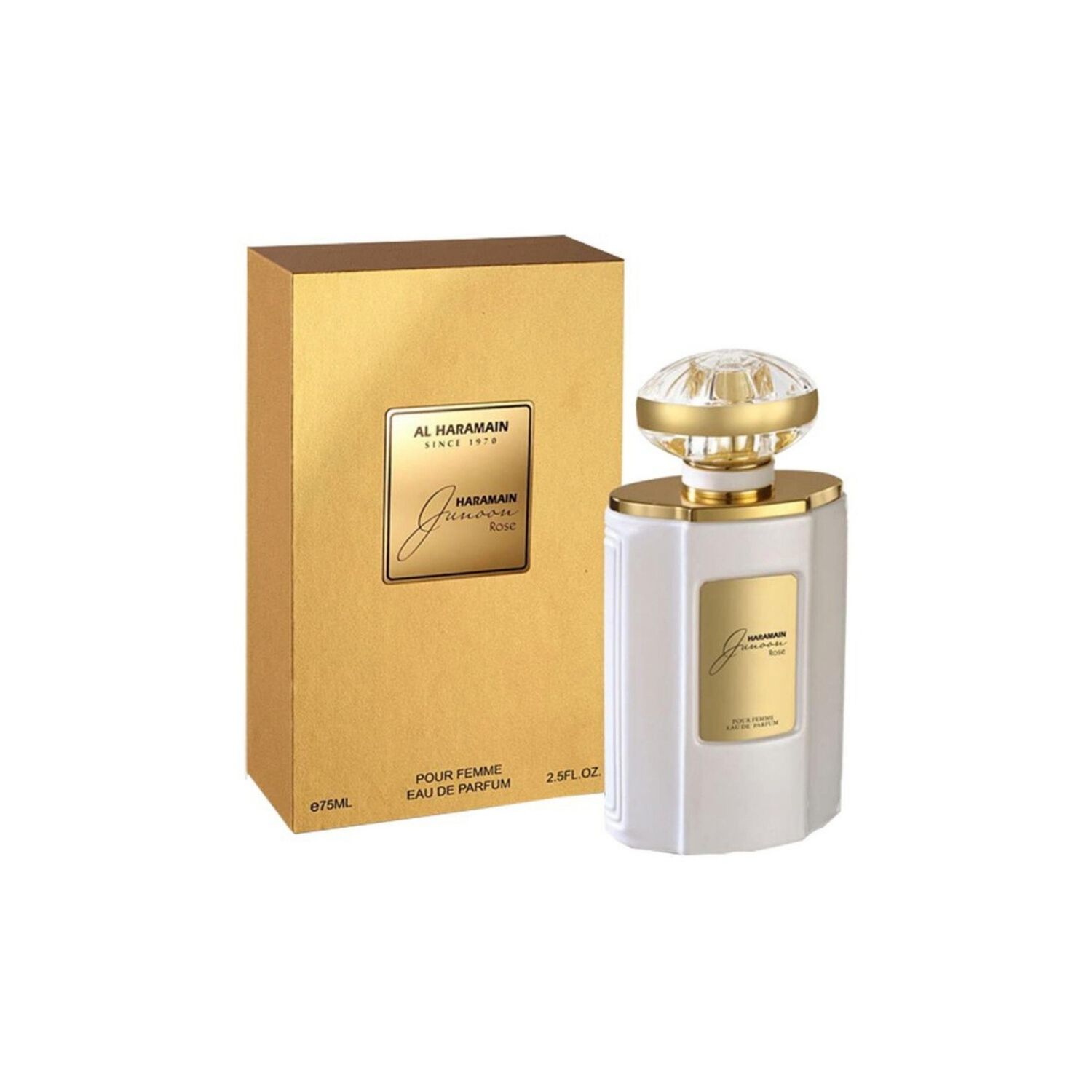 Al Haramain Junoon Rose Edp 75ml image number 1.0